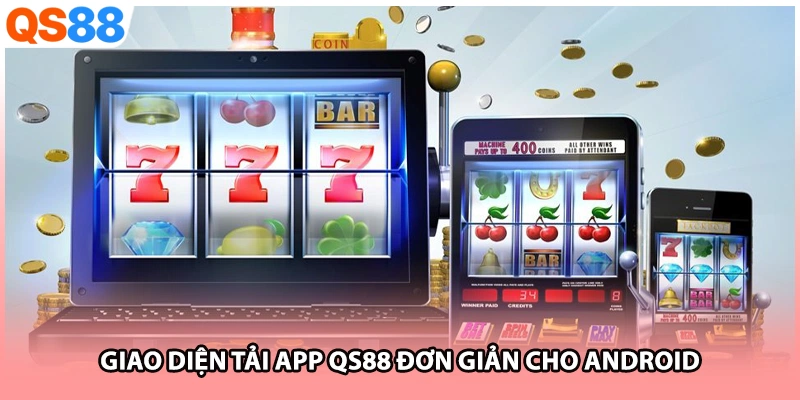 Giao diện tải app QS88 đơn giản cho Android